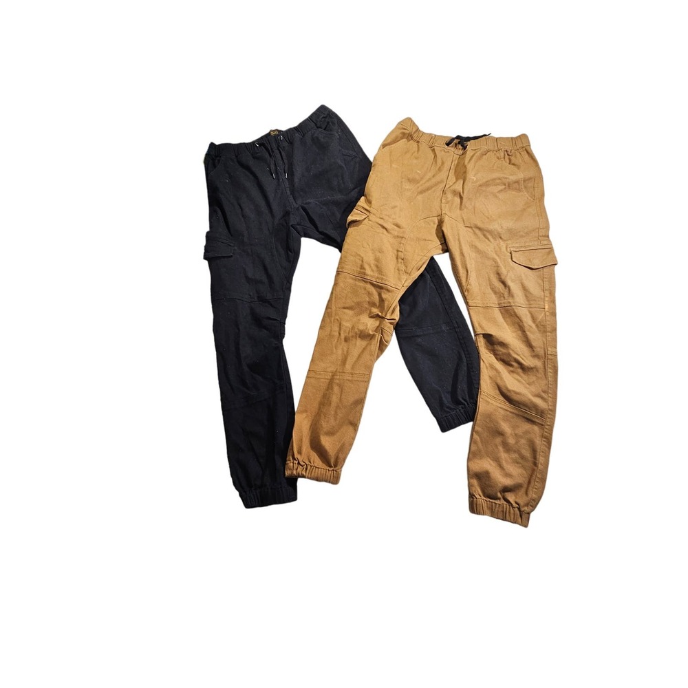 Grindhouse men’s joggers size 32 black and tan bundle